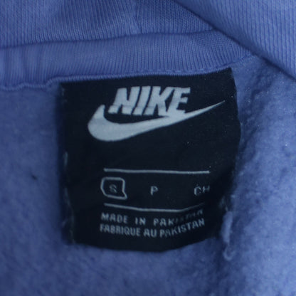 Womens UK Size S Nike Blue Pullover Hoodie
