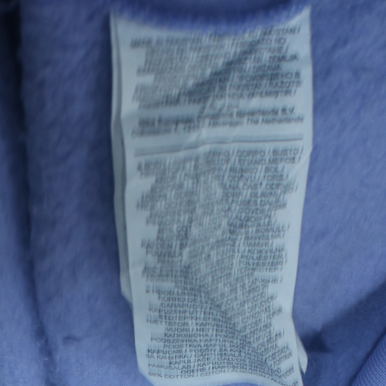 Womens UK Size S Nike Blue Pullover Hoodie