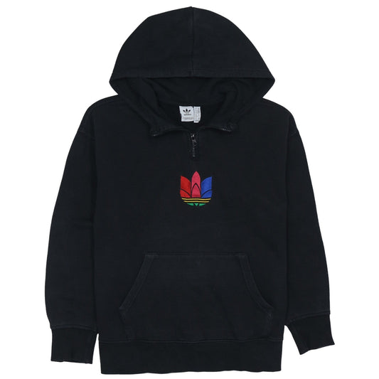 Womens UK Size XS adidas Black Pullover Hoodie
