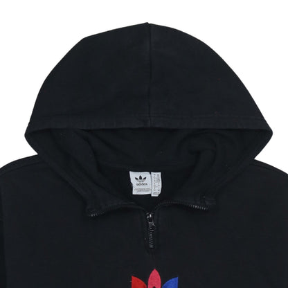 Womens UK Size XS adidas Black Pullover Hoodie