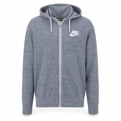 Mens UK Size L Nike Grey Full Zip Hoodie