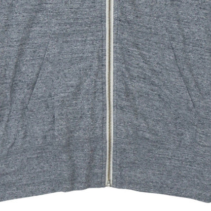 Mens UK Size L Nike Grey Full Zip Hoodie