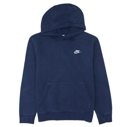 Mens UK Size S Nike Blue Pullover Hoodie