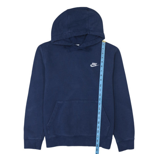 Mens UK Size S Nike Blue Pullover Hoodie