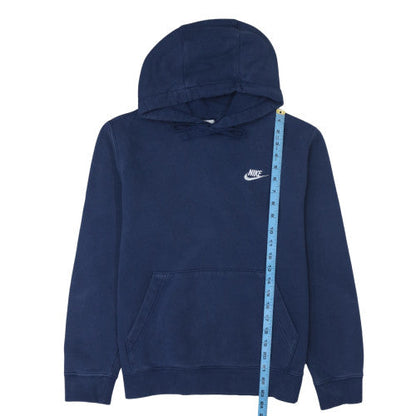 Mens UK Size S Nike Blue Pullover Hoodie
