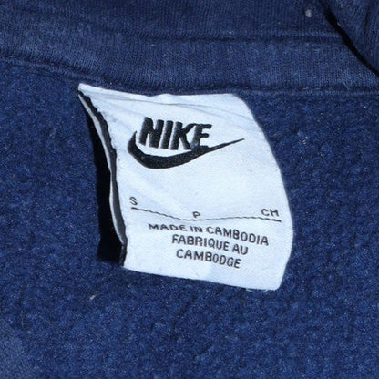 Mens UK Size S Nike Blue Pullover Hoodie