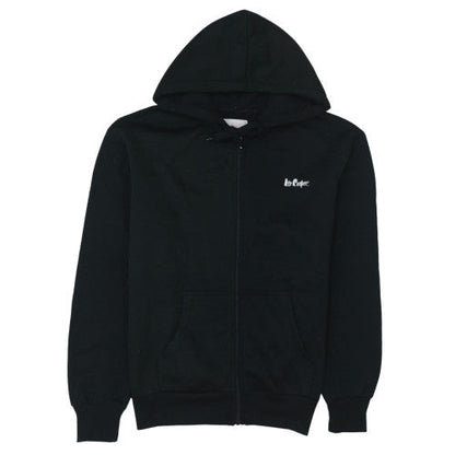 Mens UK Size S Lee Cooper Black Full Zip Hoodie
