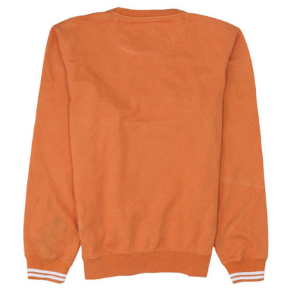 Mens UK Size M Champion Orange Pullover Sweatshirt