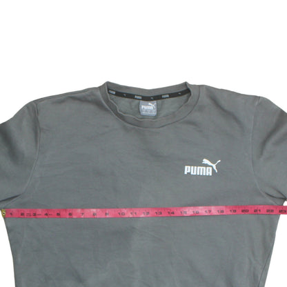 Mens UK Size M PUMA Grey Pullover Sweatshirt