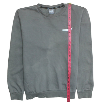Mens UK Size M PUMA Grey Pullover Sweatshirt