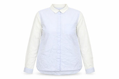 Womens UK Size S The Kooples Blue Classic Button-Up
