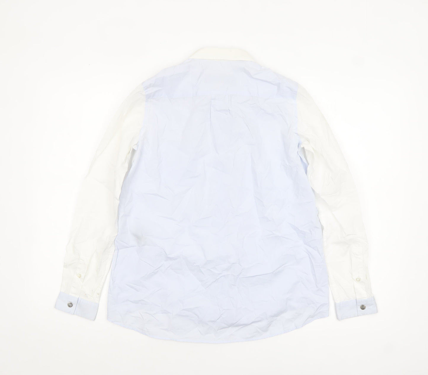 Womens UK Size S The Kooples Blue Classic Button-Up