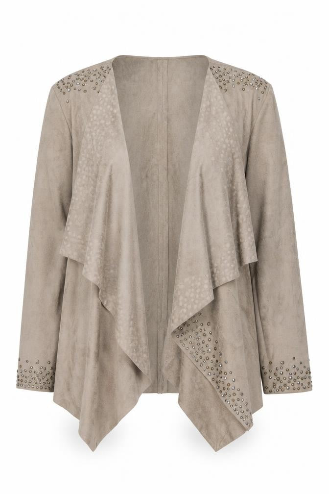 Womens UK Size M Klass Beige Basic Jacket