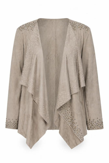 Womens UK Size M Klass Beige Basic Jacket