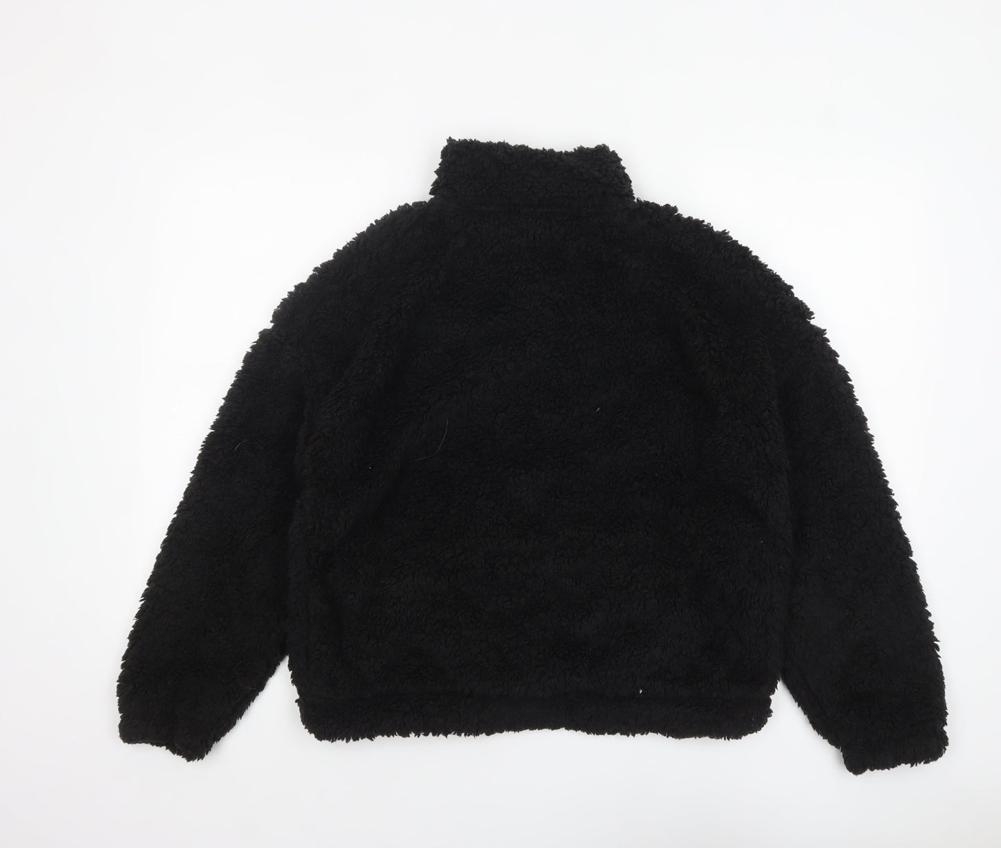 Womens UK Size M New Look Black Pullover Sweatshirt