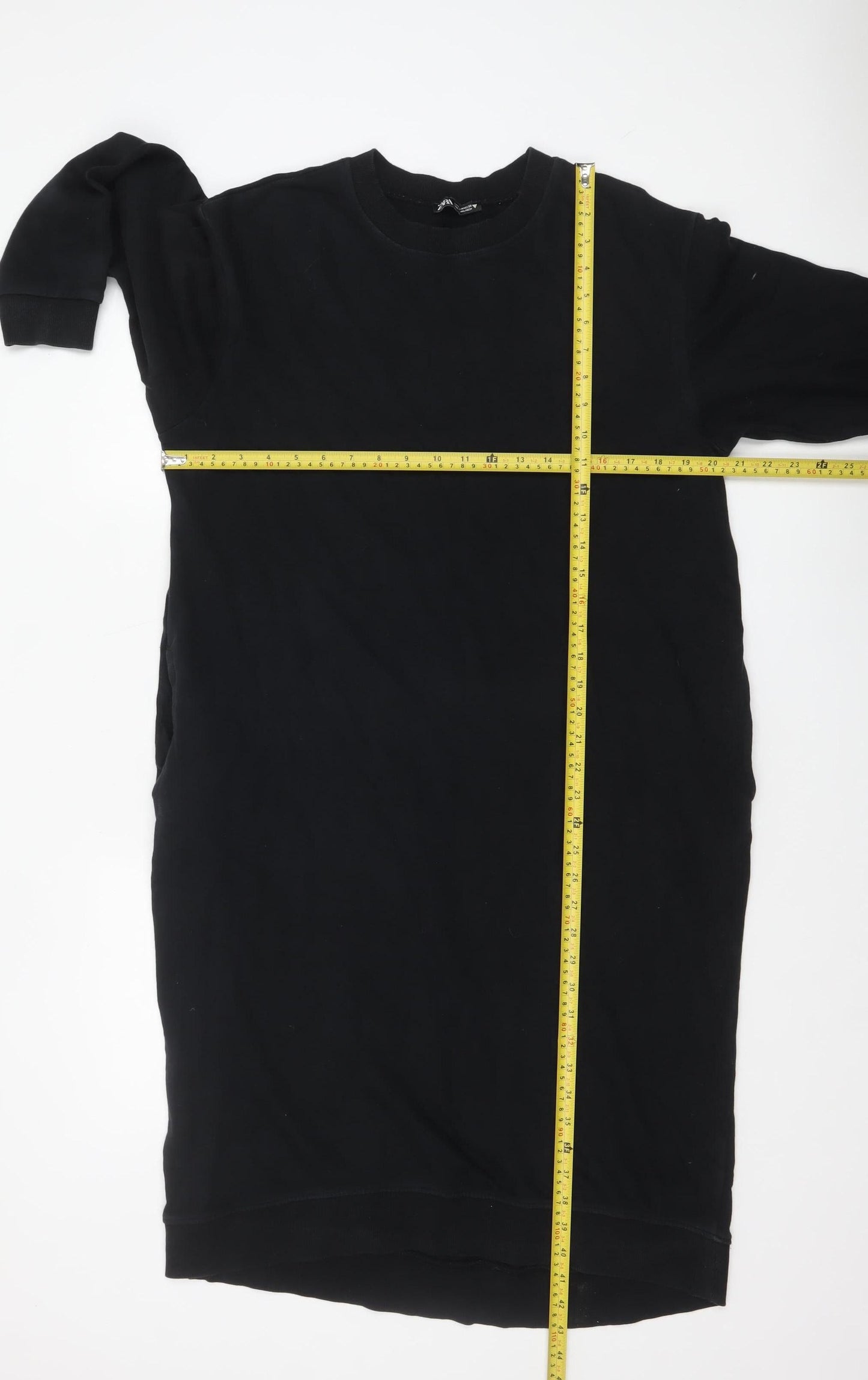 Womens UK Size 12 Zara T-Shirt Dress