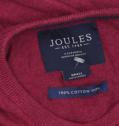 Mens UK Size S Joules Red Pullover Jumper