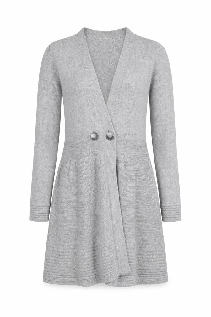Womens UK Size 10 Marks and Spencer Grey Cardigan Jumper