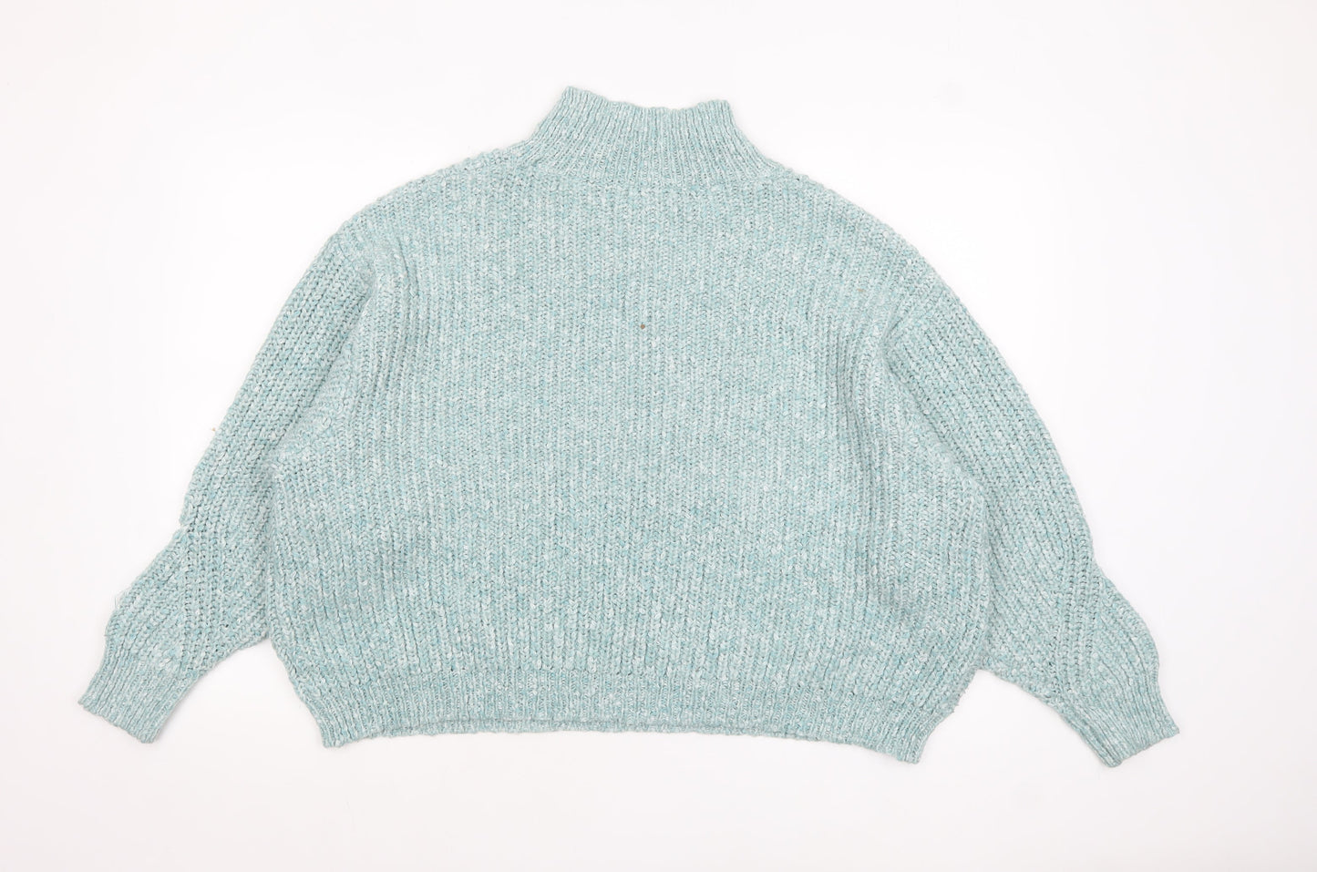 Womens UK Size XL Marks and Spencer Green Pullover Jumper