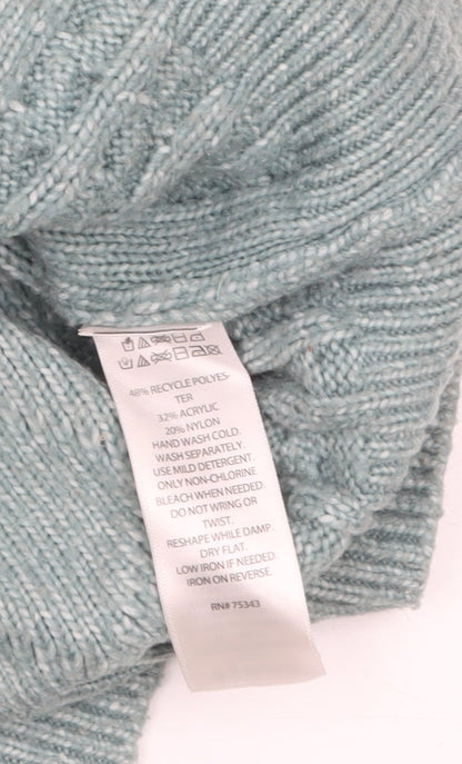 Womens UK Size L Jessica Simpson Green Cardigan Jumper