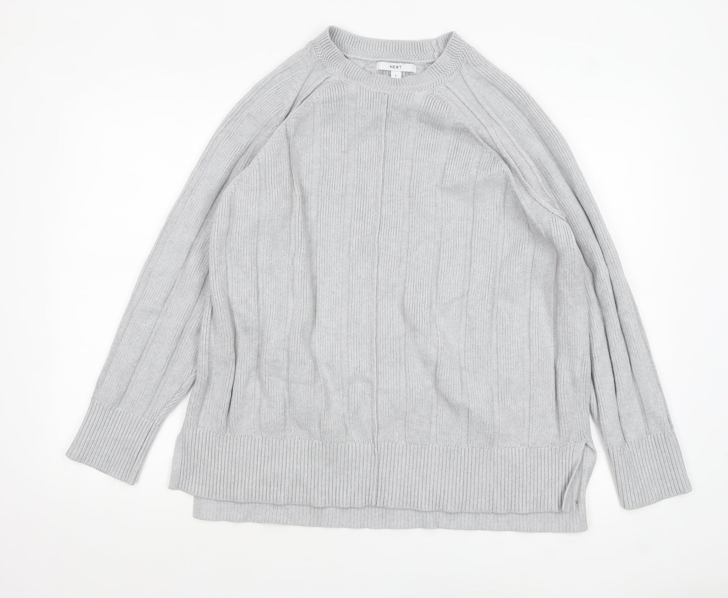 Womens UK Size L NEXT Grey Pullover Jumper