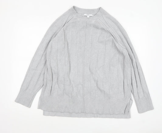 Womens UK Size L NEXT Grey Pullover Jumper