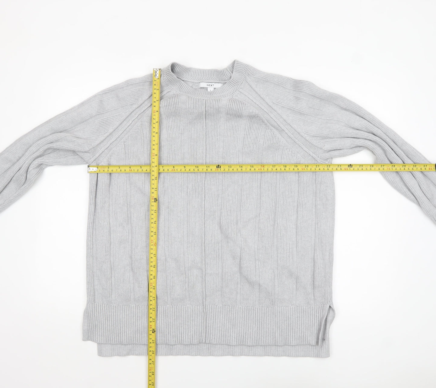Womens UK Size L NEXT Grey Pullover Jumper