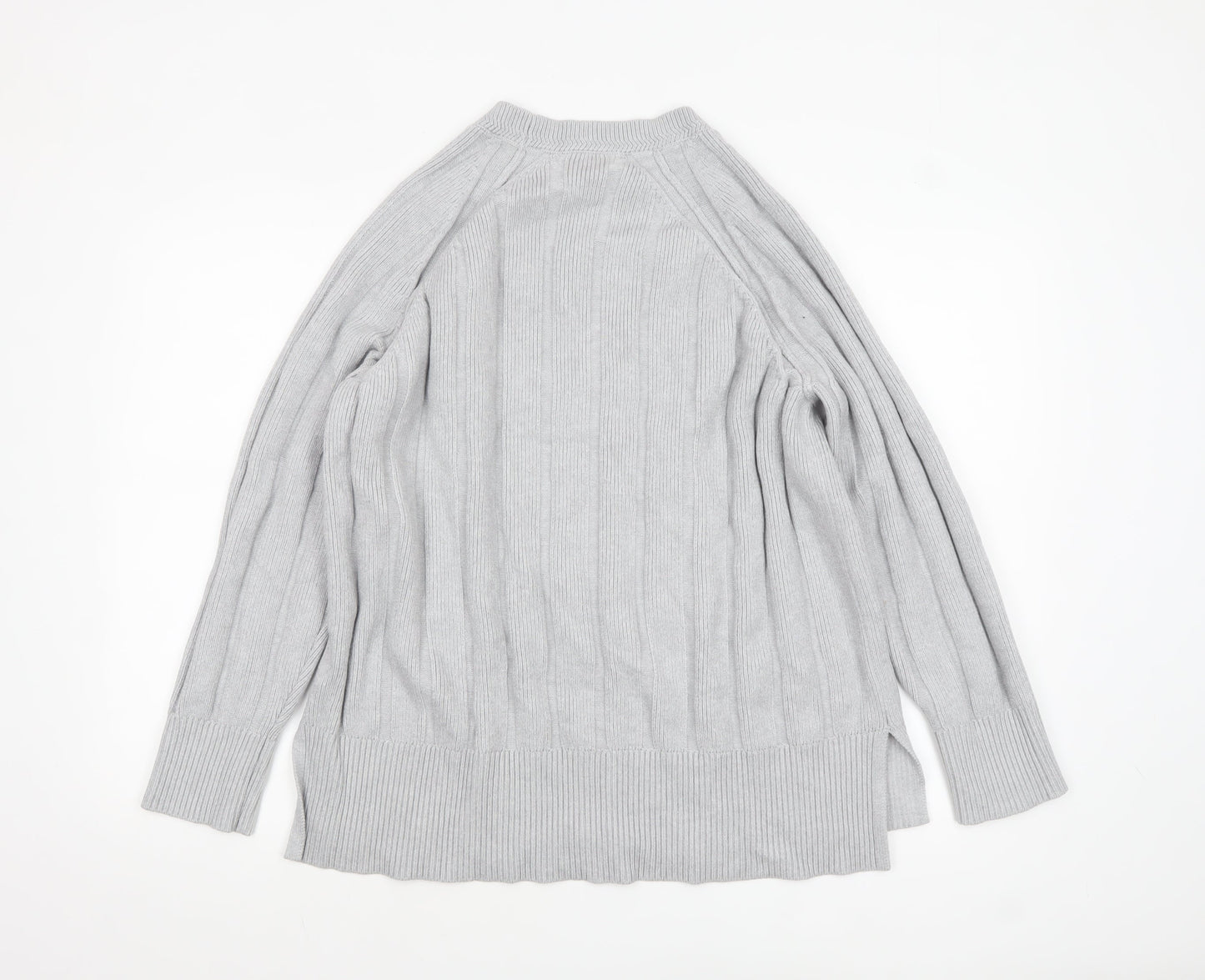 Womens UK Size L NEXT Grey Pullover Jumper