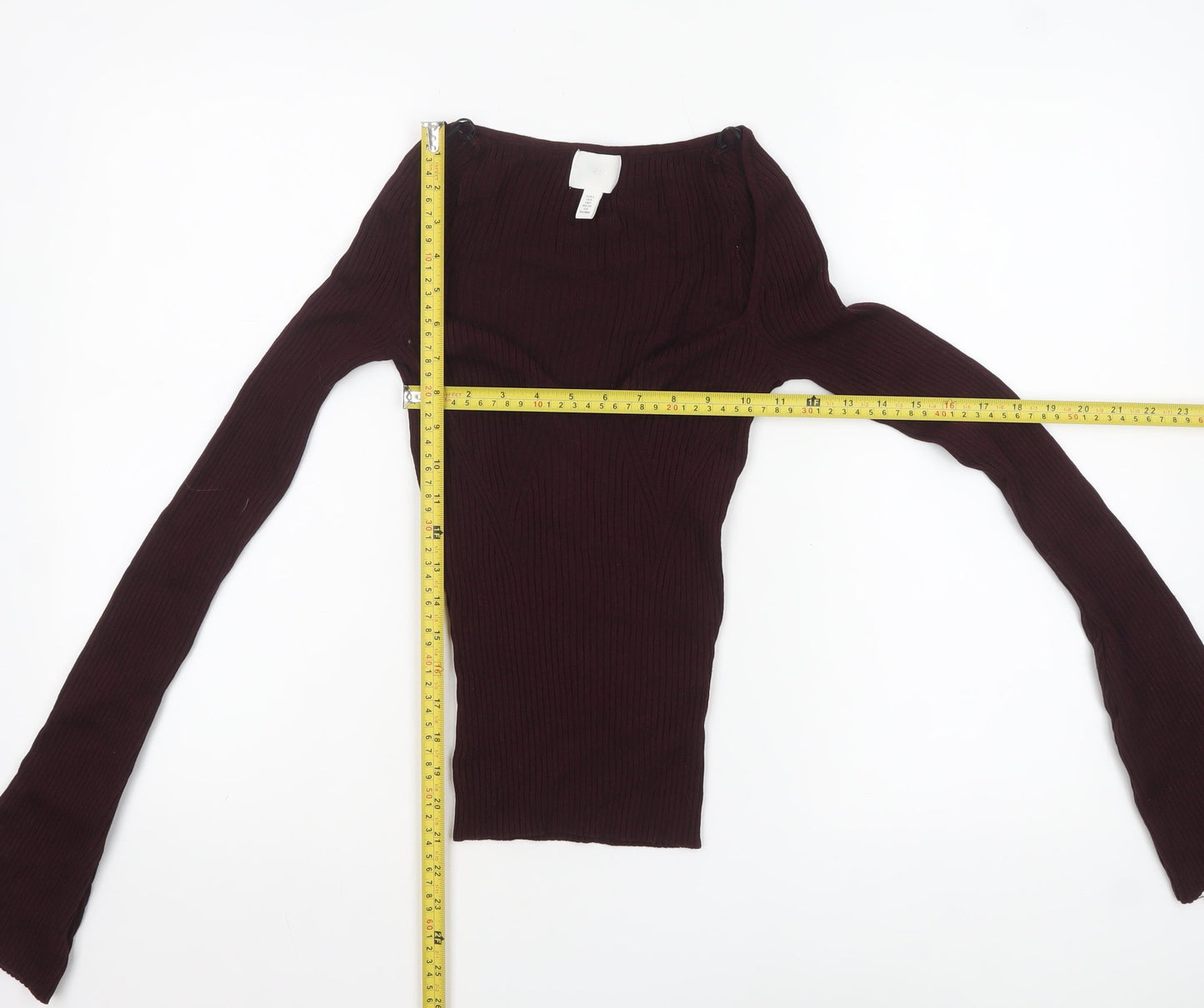 Womens UK Size S H&M Brown Pullover Jumper