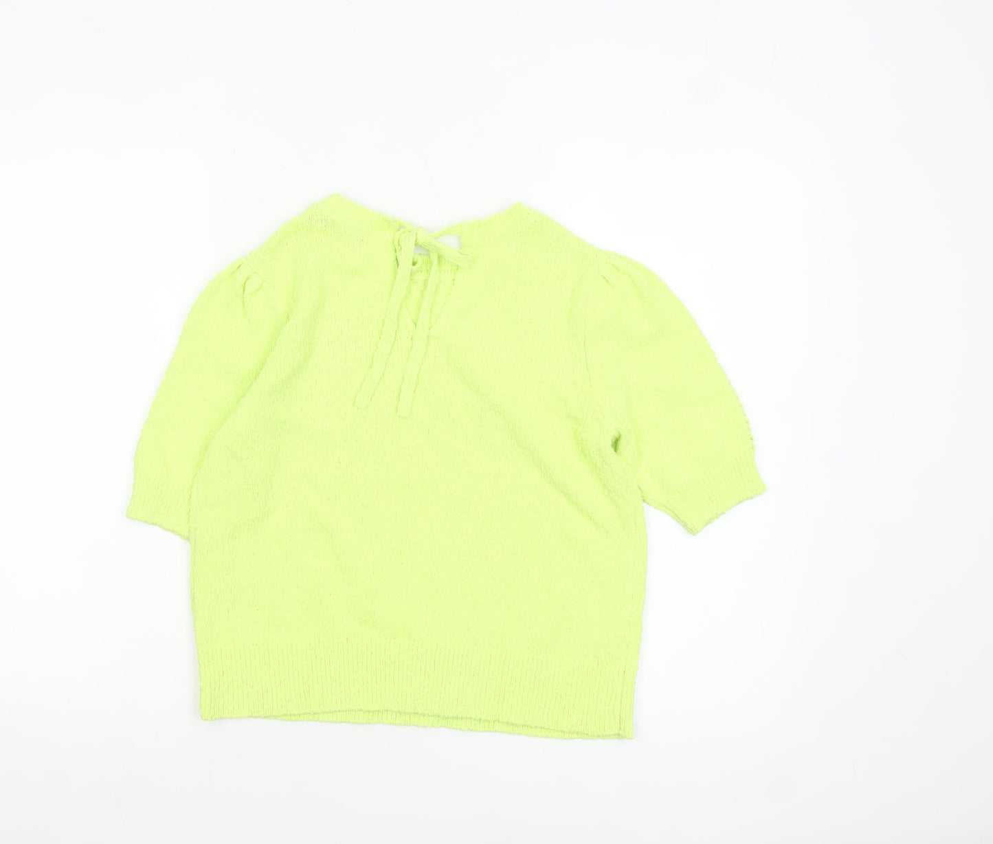 Womens UK Size S Marks and Spencer Green Basic Blouse