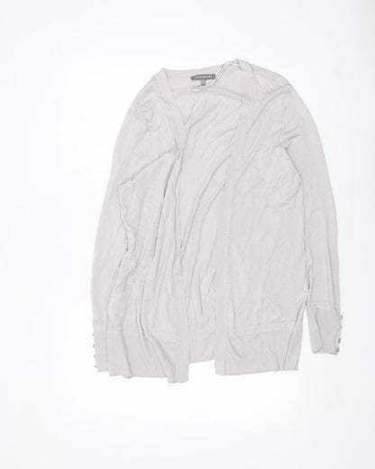 Womens UK Size 14 Laura Ashley Grey Cardigan Jumper