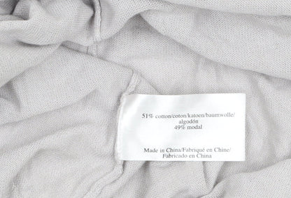 Womens UK Size 14 Laura Ashley Grey Cardigan Jumper