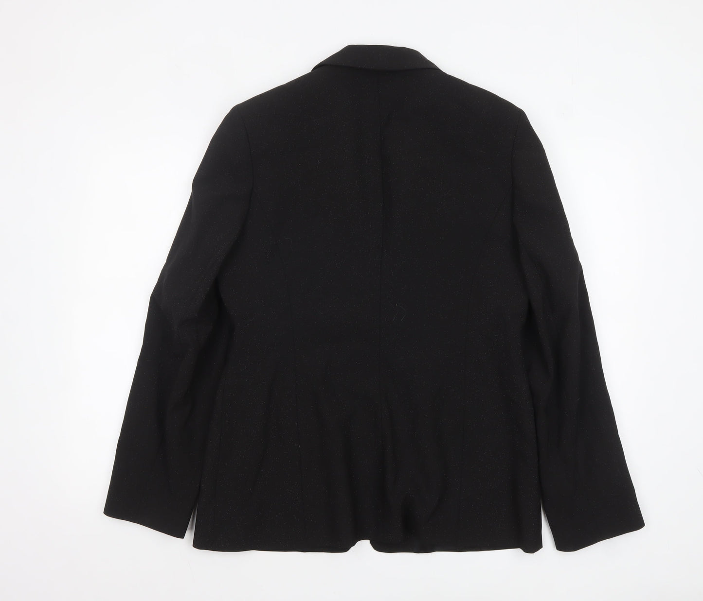 Womens UK Size 16 Warehouse Regular Black Blazer
