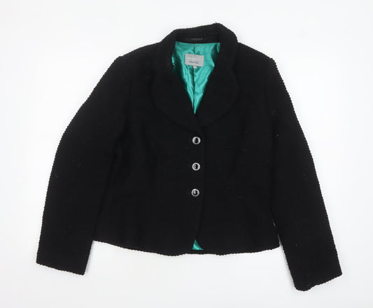 Womens UK Size 12 Marks and Spencer Regular Black Blazer
