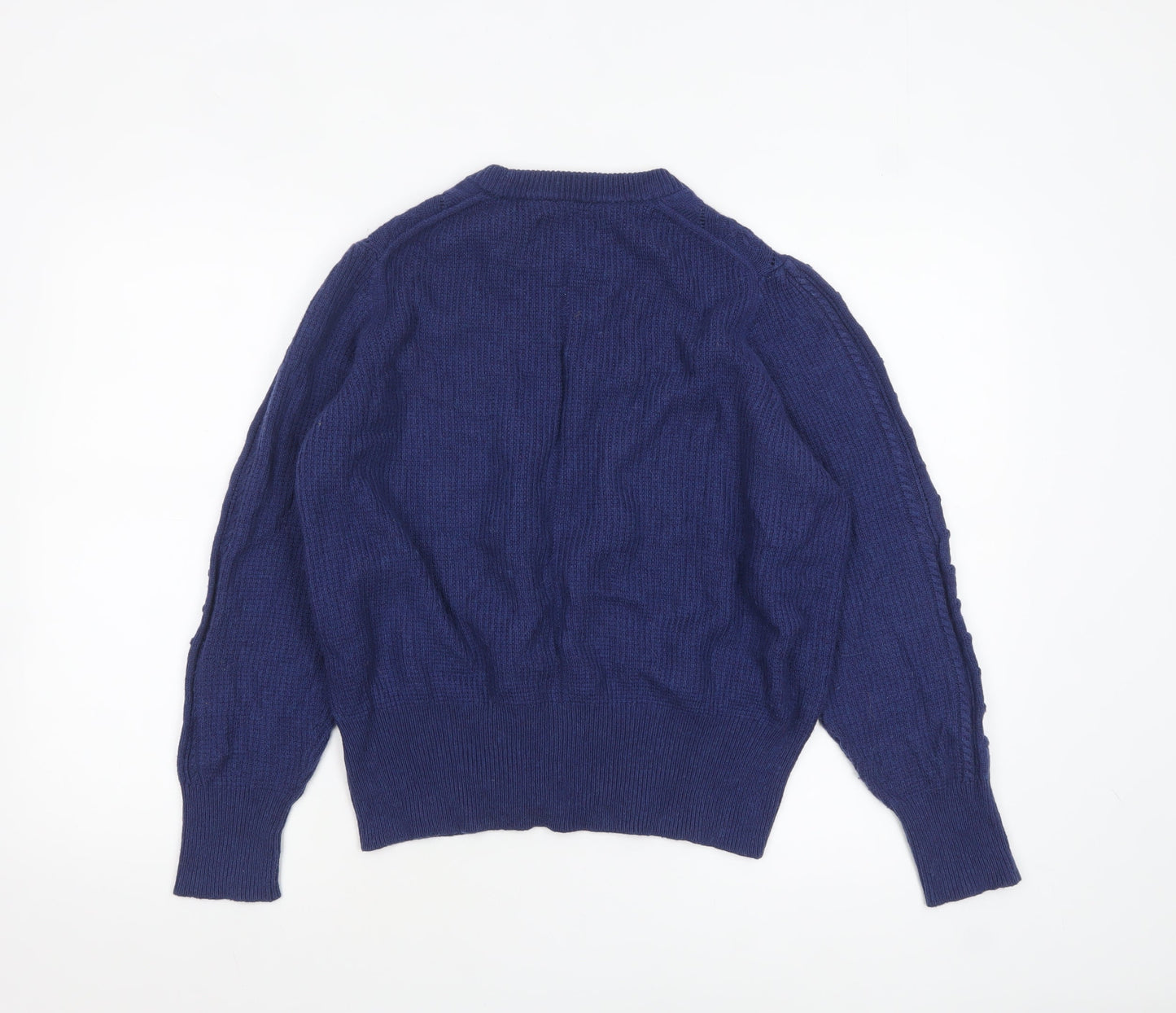 Womens UK Size 18 Marks and Spencer Blue Pullover Jumper