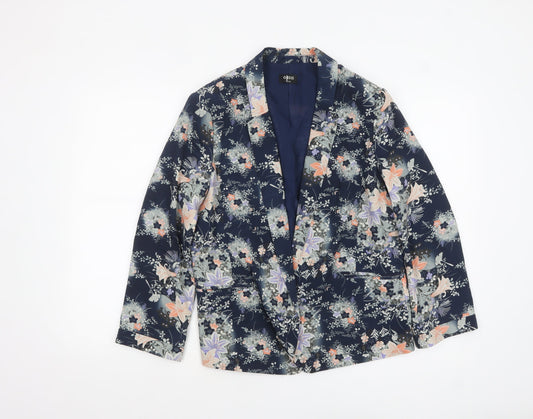 Womens UK Size 16 Oasis Regular Blue Blazer