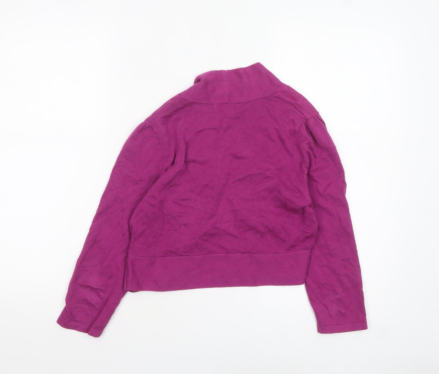 Womens UK Size M Monsoon Purple Cardigan Jumper