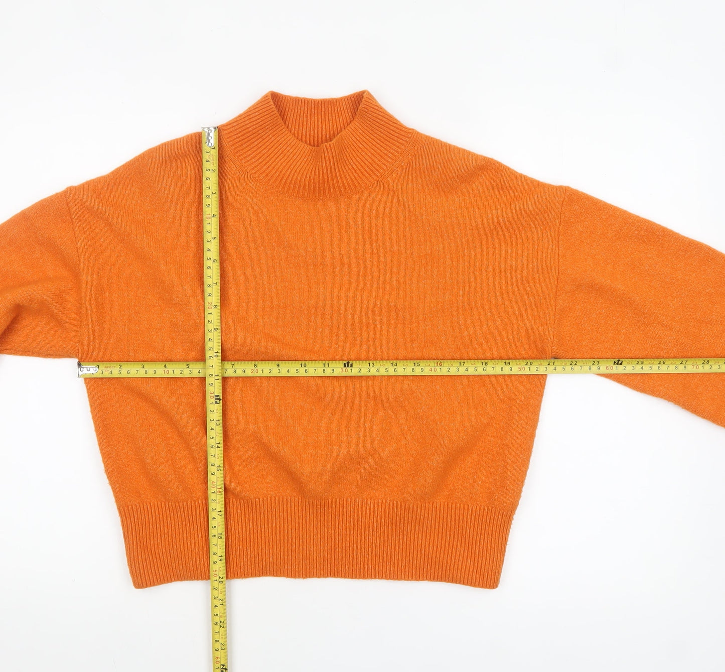 Womens UK Size S & Other Stories Orange Pullover Jumper