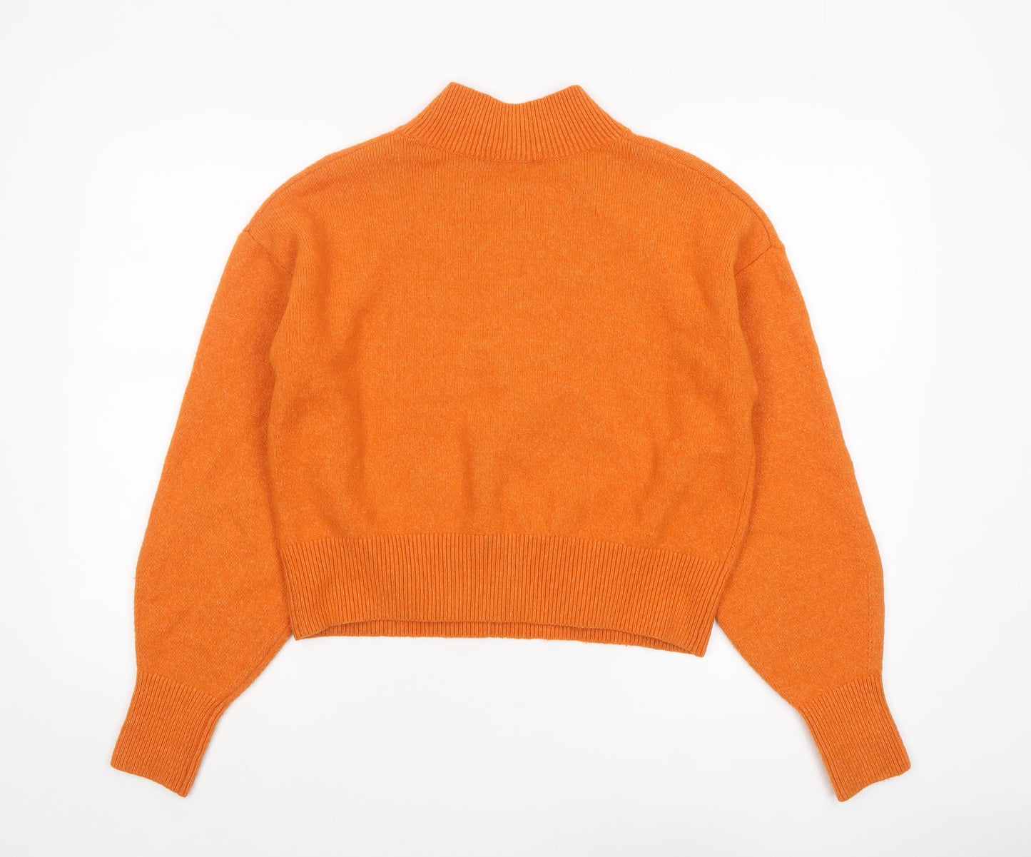 Womens UK Size S & Other Stories Orange Pullover Jumper