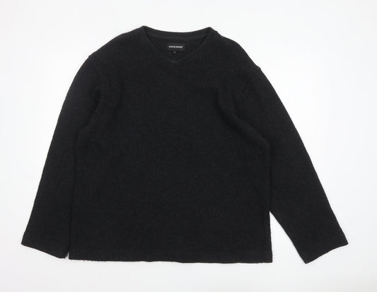Mens UK Size L Kickers Black Pullover Jumper