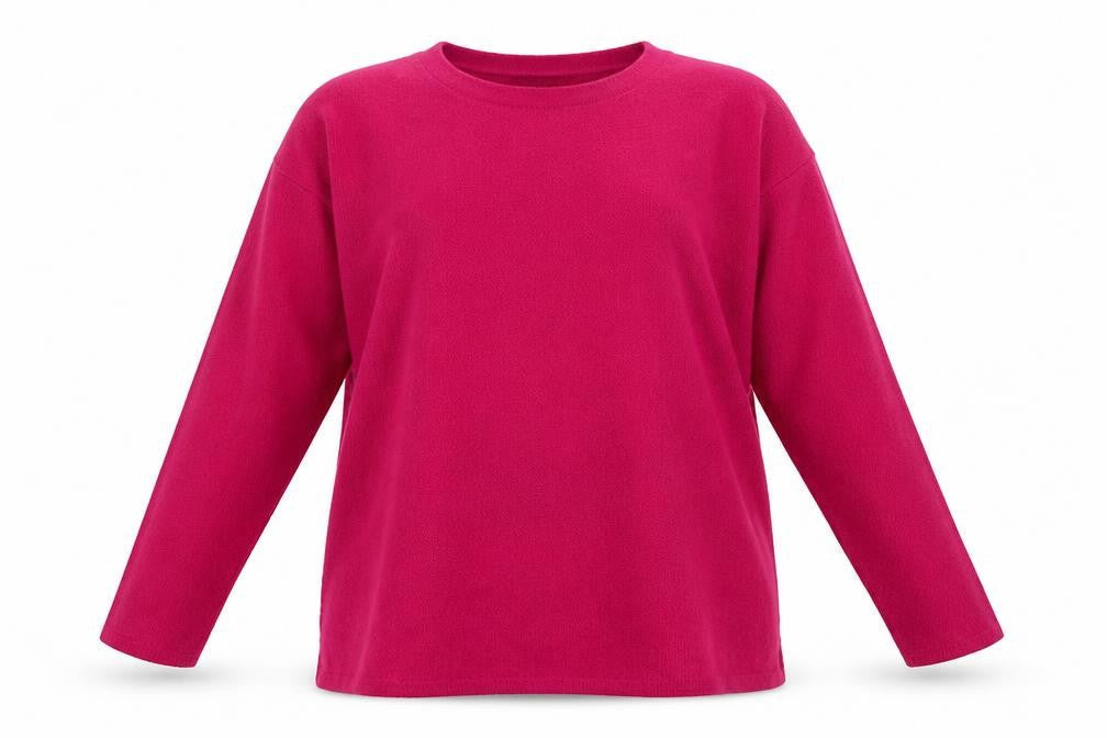 Womens UK Size 24/26 Damart Pink Pullover Jumper