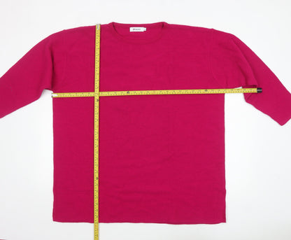 Womens UK Size 24/26 Damart Pink Pullover Jumper
