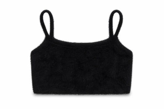 Womens UK Size XL Boohoo Black Camisole Tank