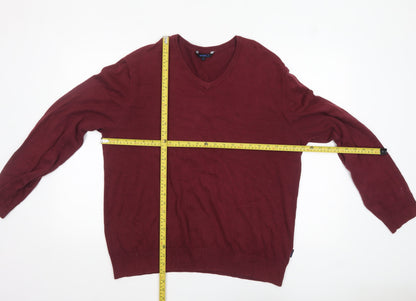 Mens UK Size XL Sonneti Red Pullover Jumper