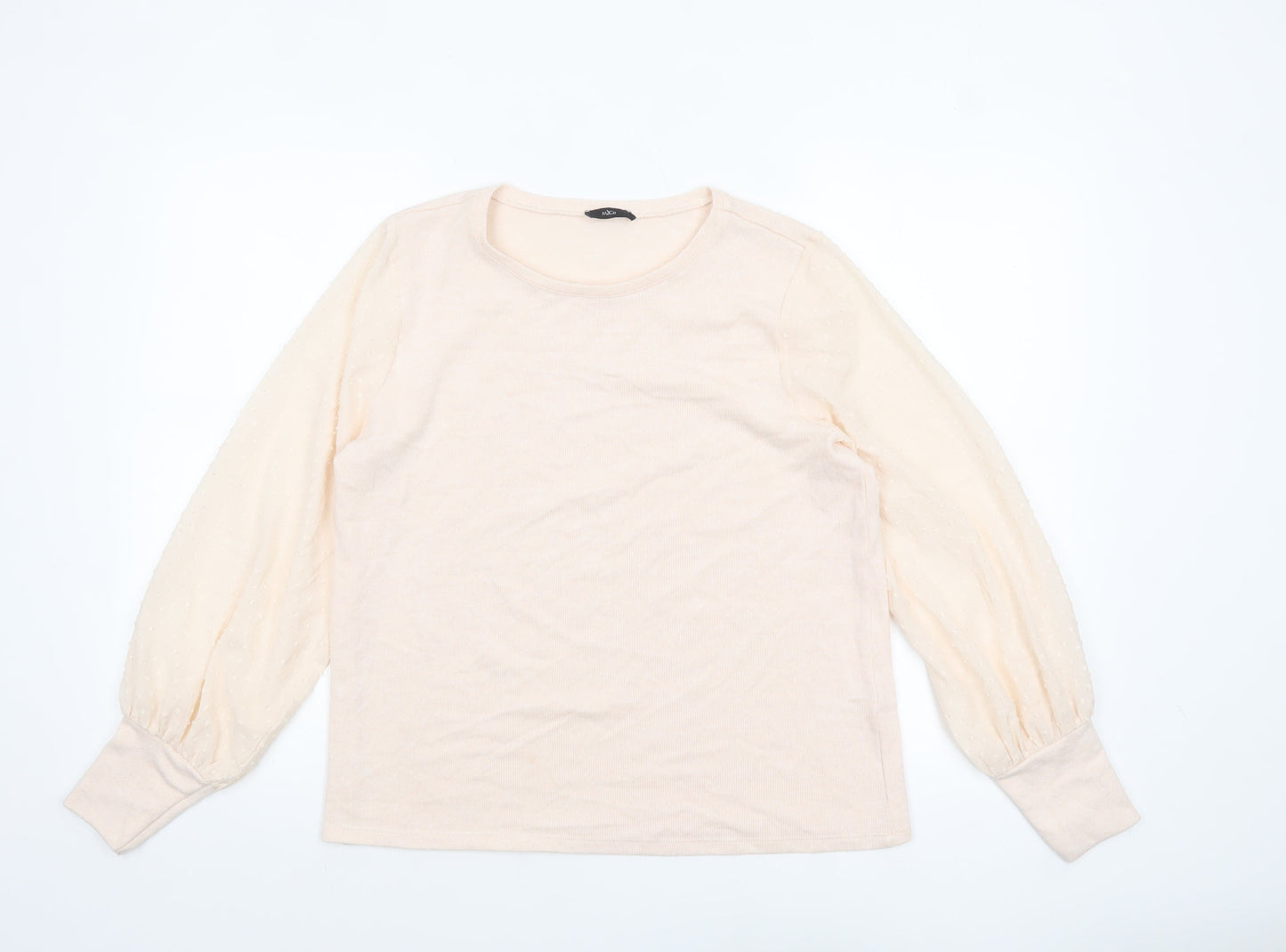 Womens UK Size 14 M&Co Pink Tunic Blouse