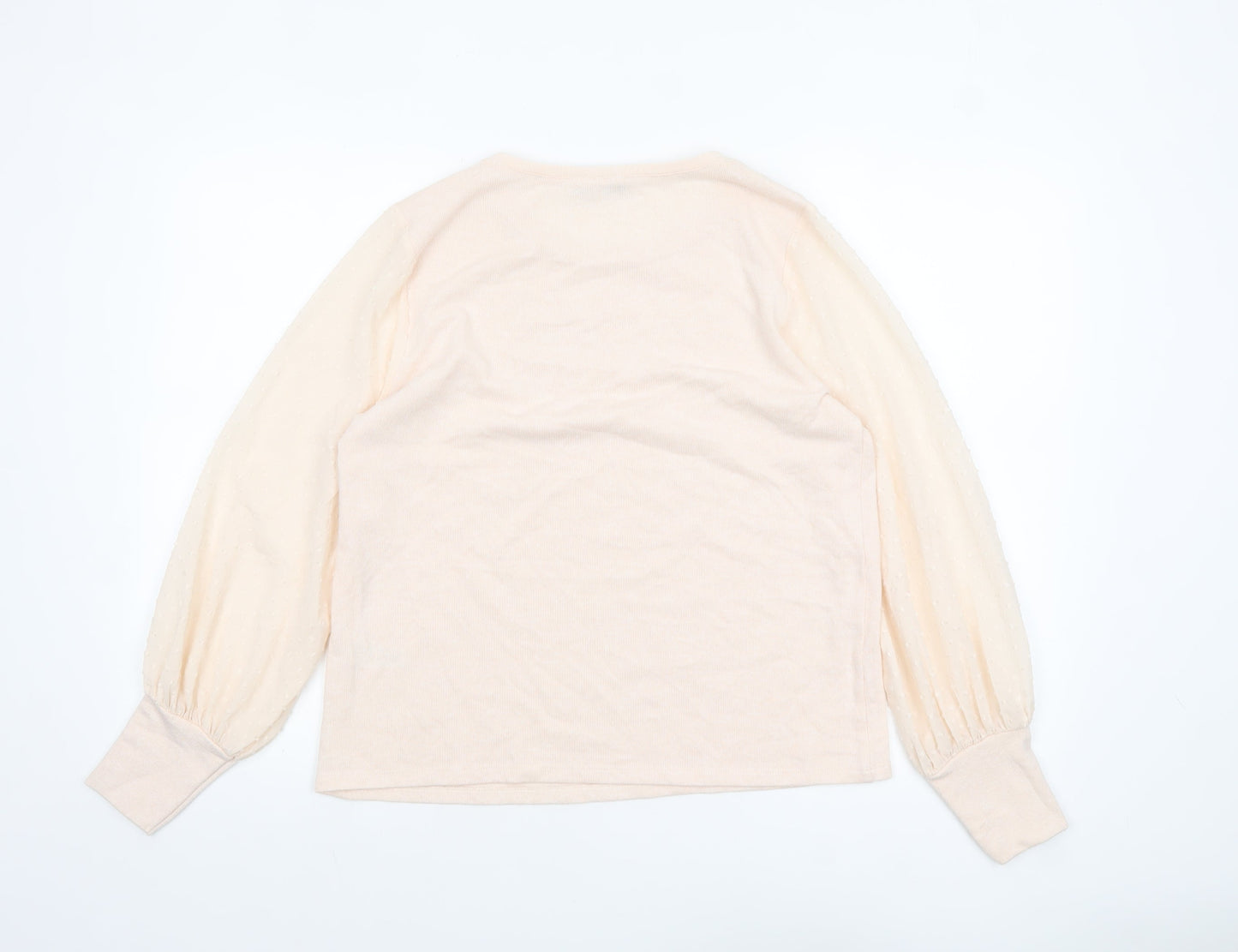 Womens UK Size 14 M&Co Pink Tunic Blouse
