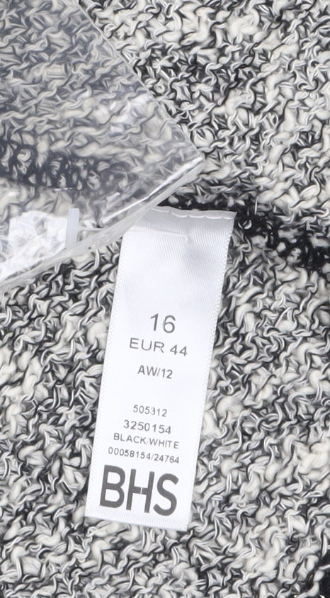 Womens UK Size 16 BHS Multicoloured Cardigan Jumper