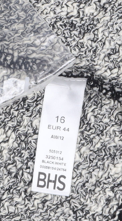 Womens UK Size 16 BHS Multicoloured Cardigan Jumper