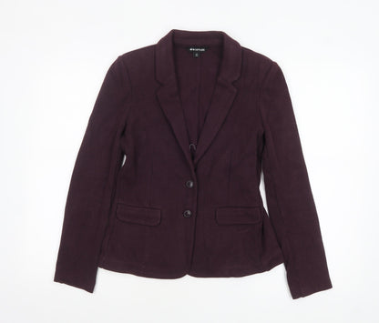Womens UK Size 8 Whistles Regular Purple Blazer
