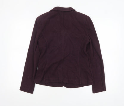 Womens UK Size 8 Whistles Regular Purple Blazer